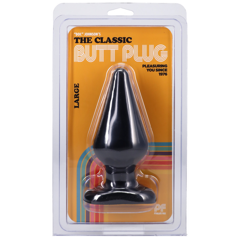 The Classic - Butt Plug - Large - Black - Afbeelding 2