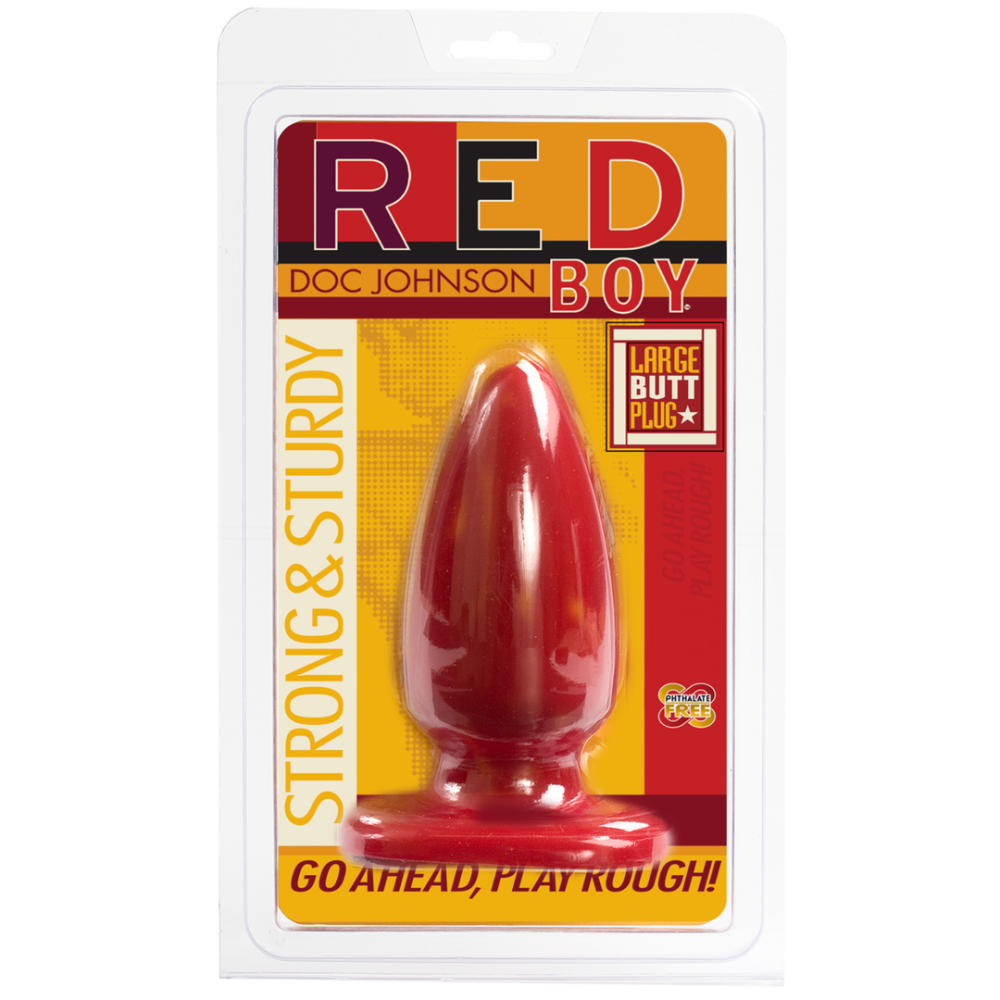 Rode Jong - Butt Plug - L - Afbeelding 2