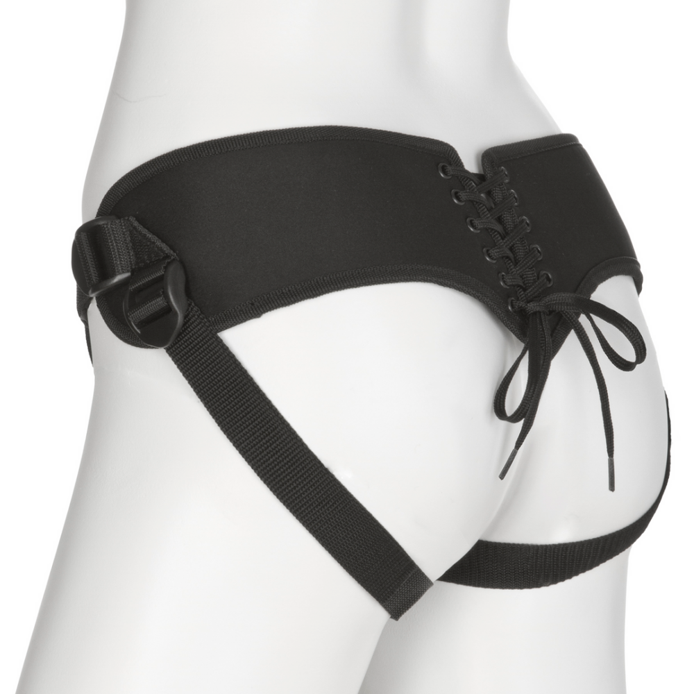 Platina Corset Harness met Plug - Afbeelding 3