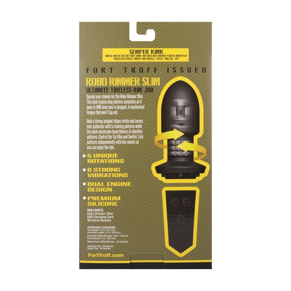 Robo Rimmer Slim met Draadloze Afstandsbediening - Zwart - Afbeelding 3