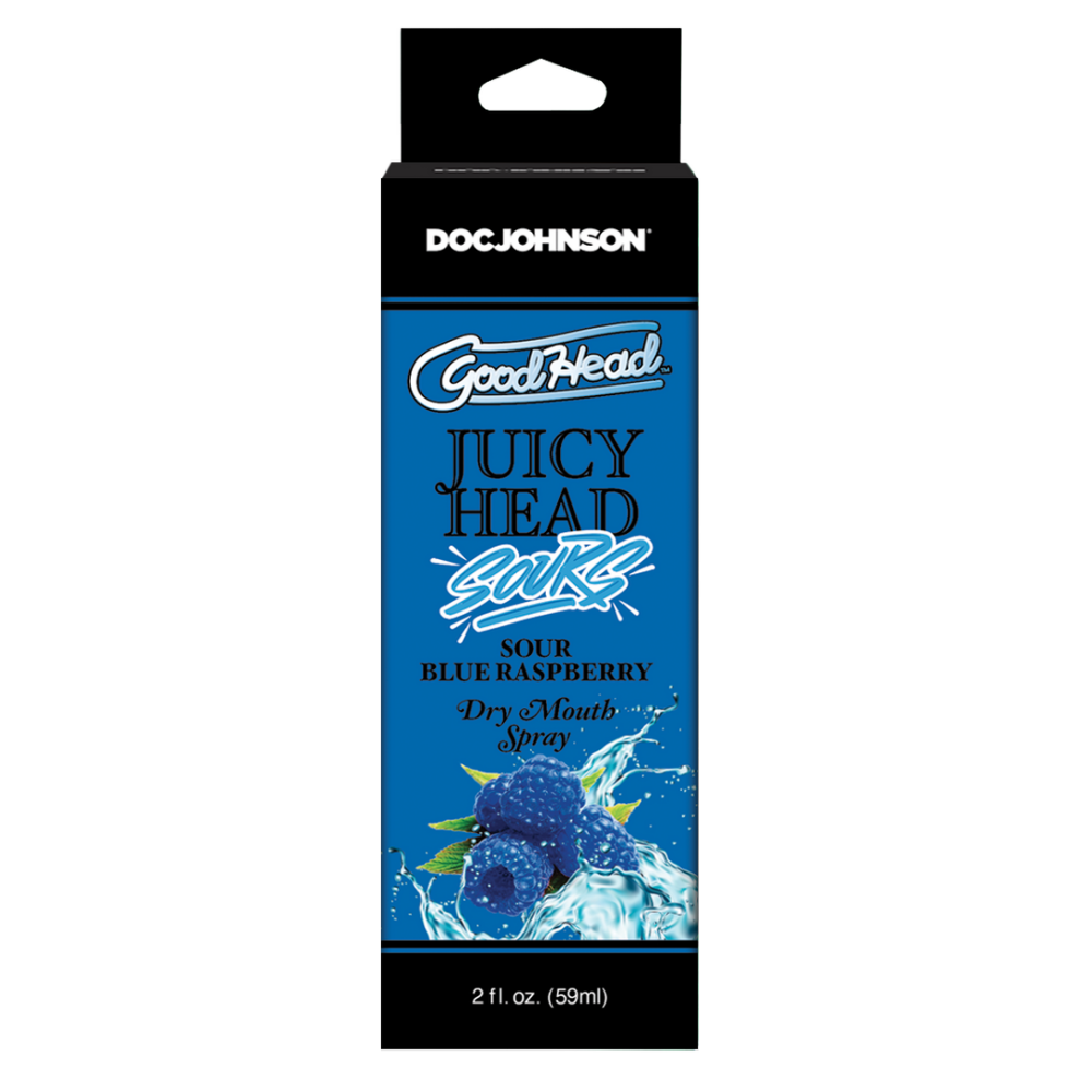 Juicy Head - Dry Mouth Spray - Sour Blue Raspberry - 2 fl oz / 59 ml - Afbeelding 2