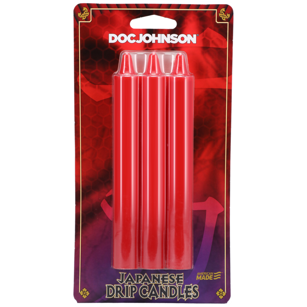 Japanse Drip Kaarsen - Rood - Afbeelding 2
