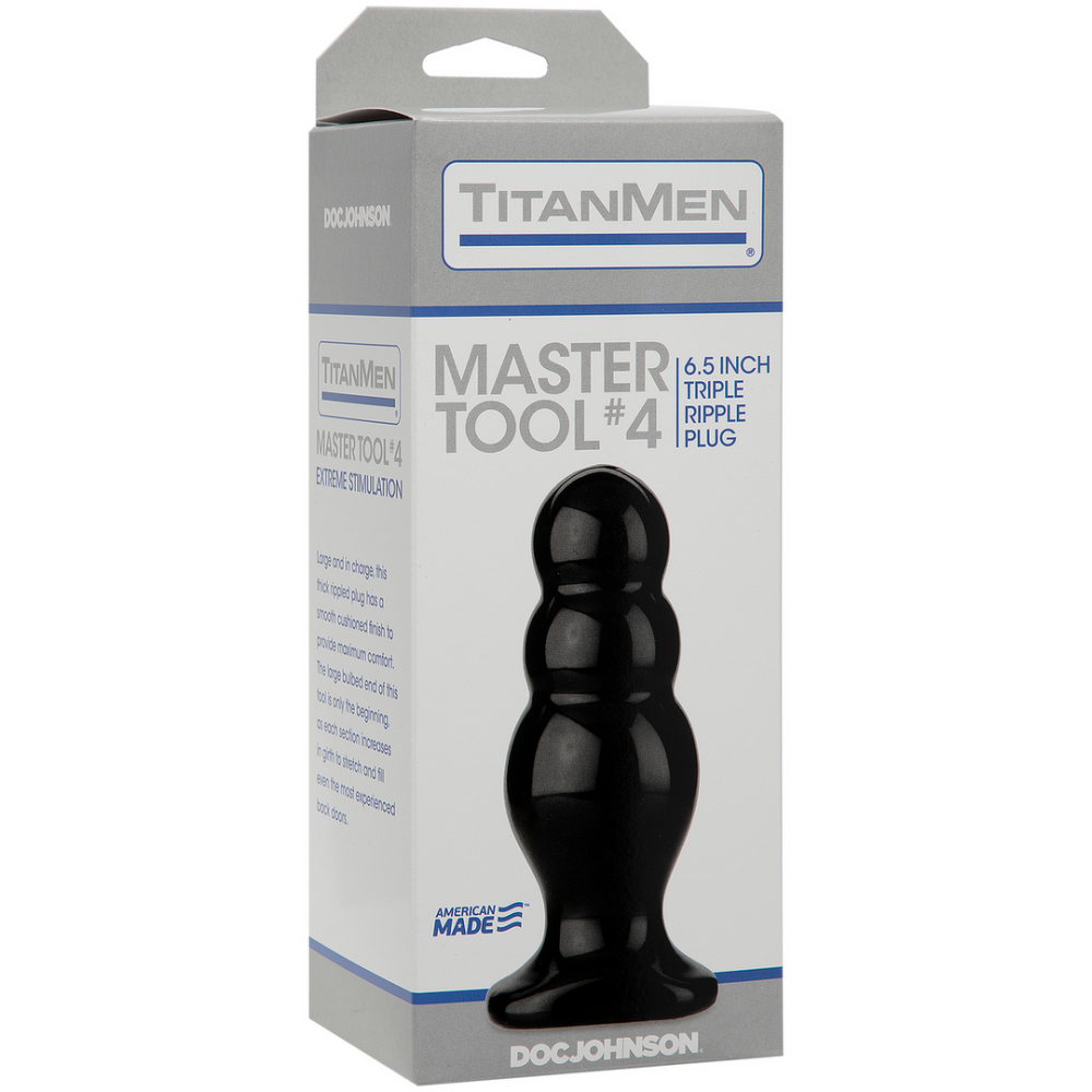 Master Tool #4 - Butt Plug - 6.5 / 16,5 cm - Afbeelding 2