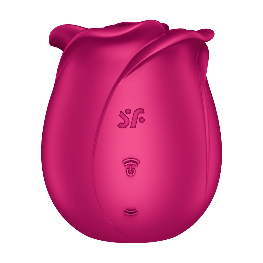 Pro 2 - Classic Blossom - Air Pulse Vibrator - Red - Afbeelding 3