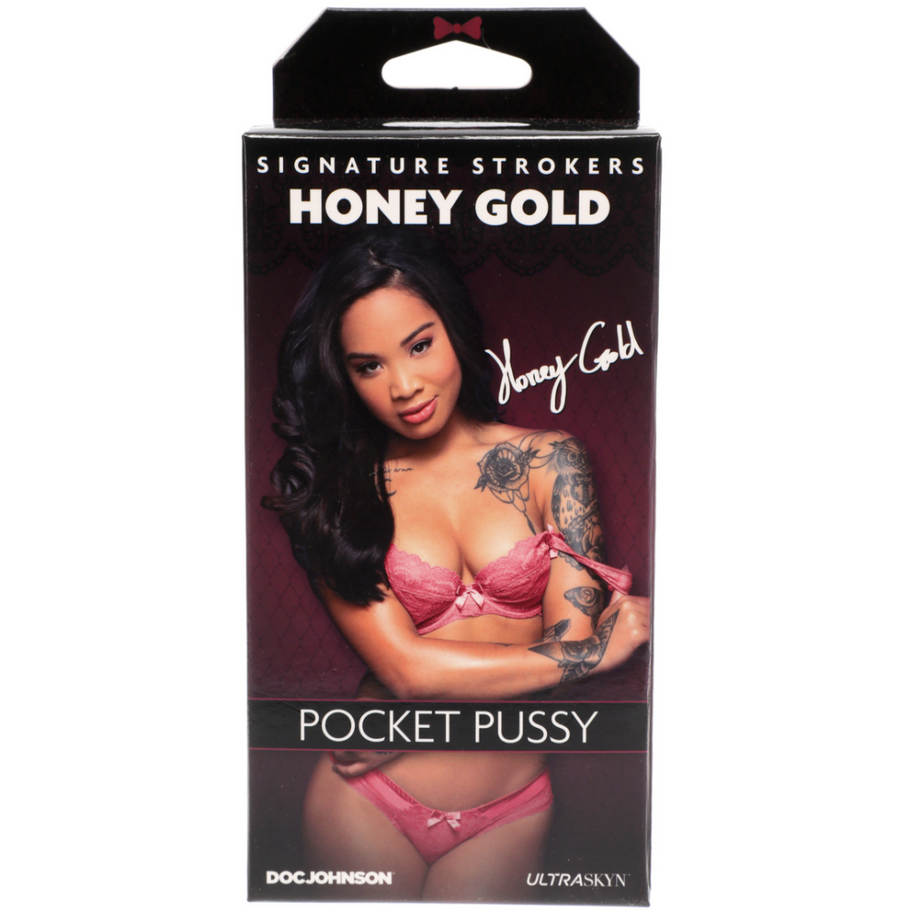 Honey Gold - ULTRASKYN Pocket Pussy Masturbator - Afbeelding 3