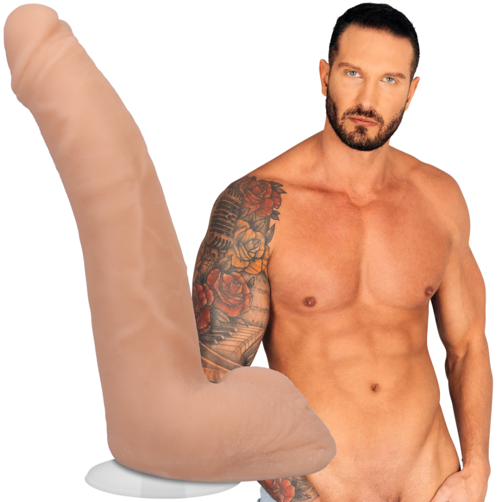 Quinton James - Realistic ULTRASKYN Dildo - 9.5 / 24 cm