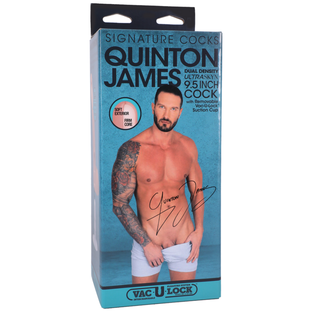 Quinton James - Realistic ULTRASKYN Dildo - 9.5 / 24 cm - Afbeelding 2