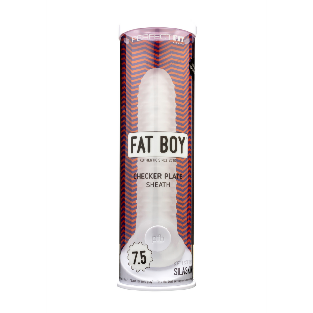 Fat Boy Checker Box Sheath - Dildo - 7.5 / 19 cm - Afbeelding 2