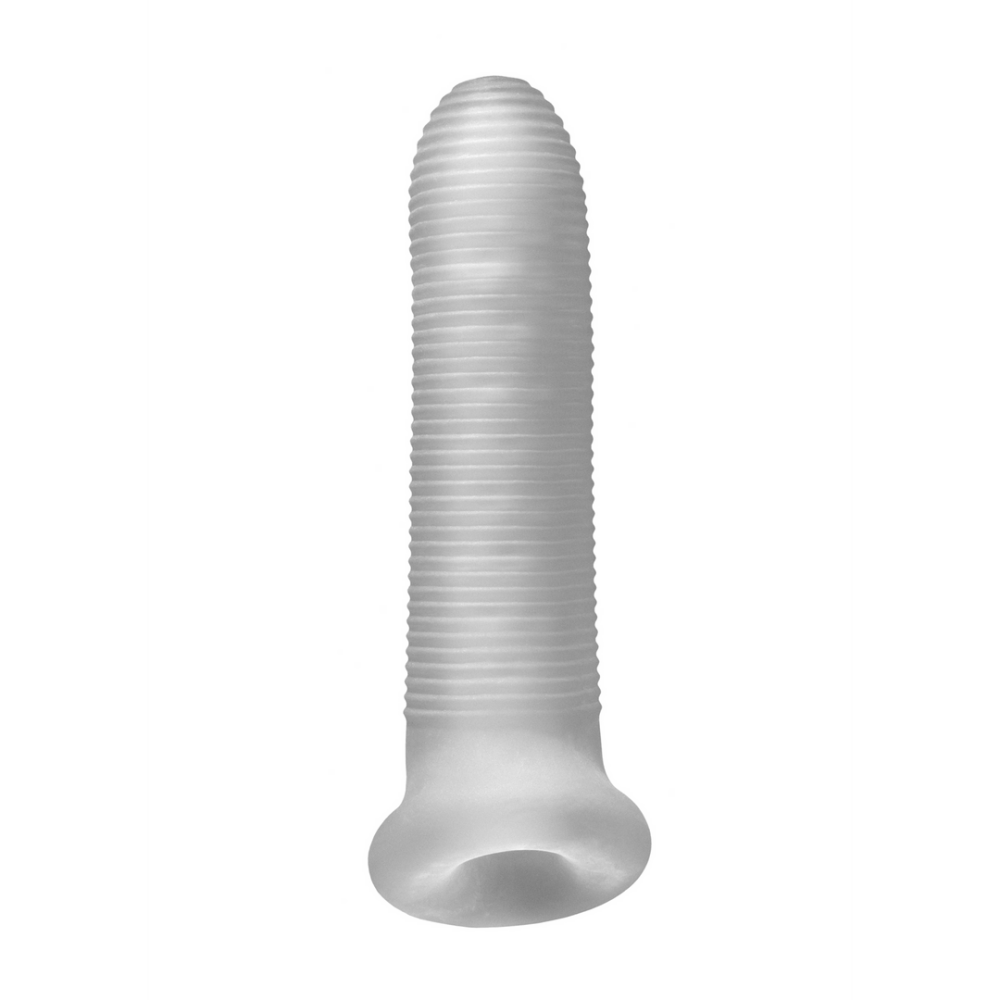 Fat Boy Micro Ribbed Sheath - Dildo - 6.5 / 16,5 cm - Afbeelding 4