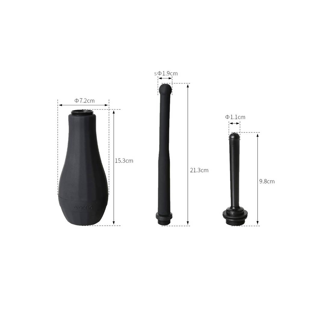 Ergoflo Director - Anale Douche - Zwart - Afbeelding 5