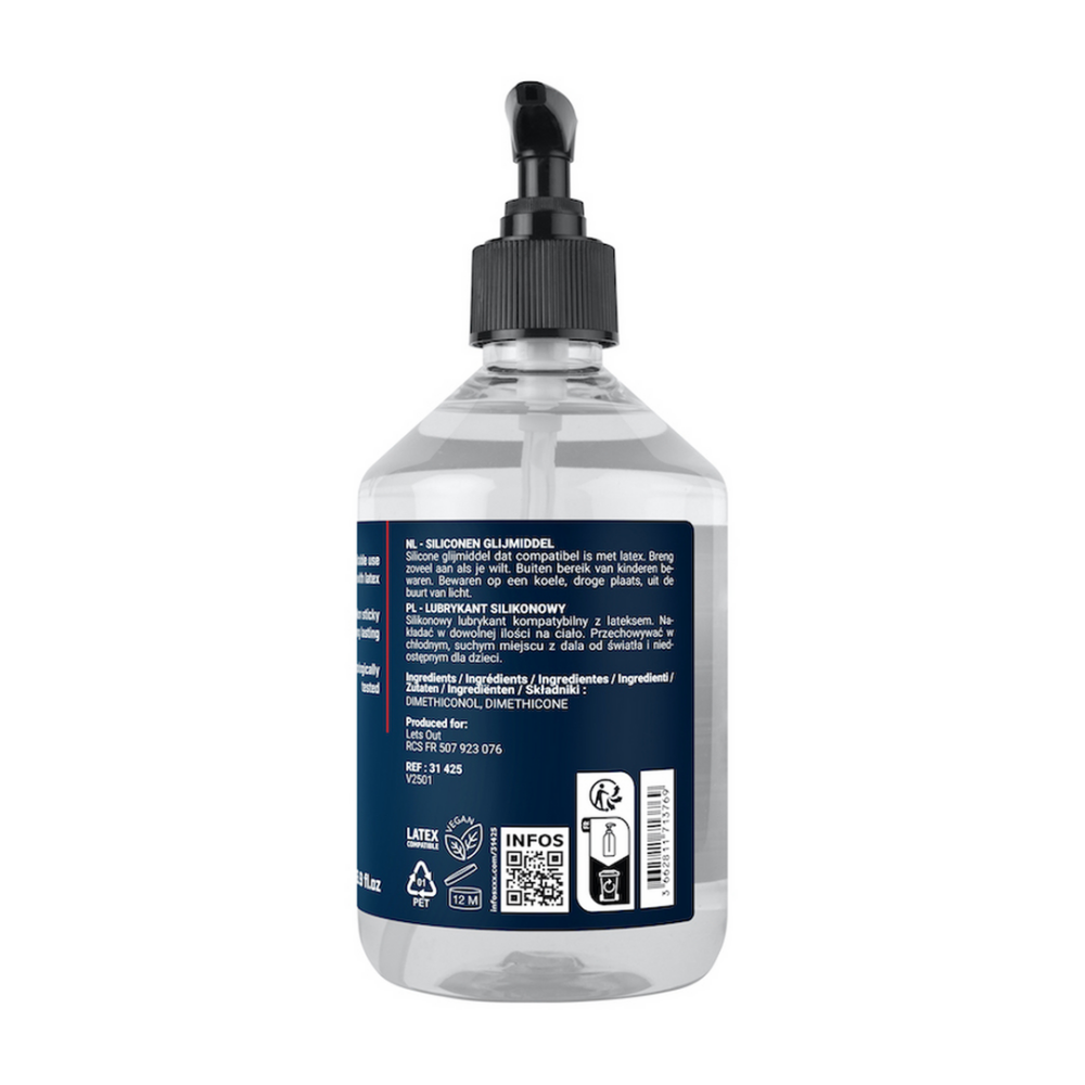 Siliconen Glijmiddel - 16,9 fl oz / 500 ml - Afbeelding 3