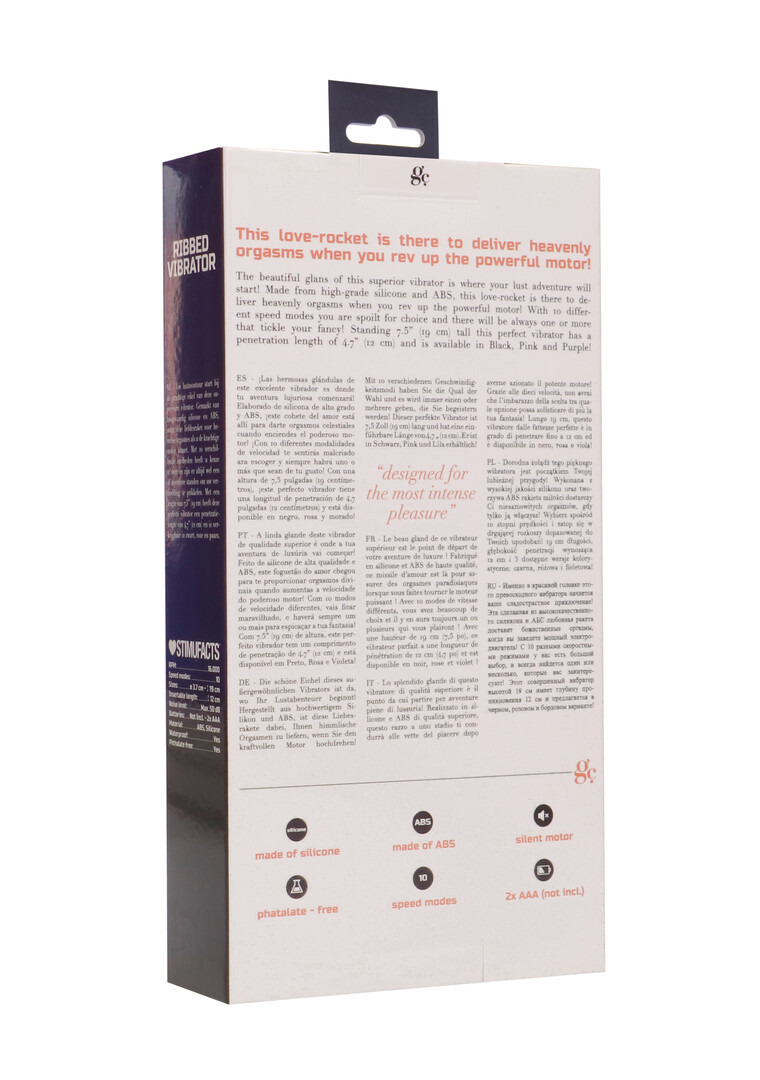 Geribbelde Vibrator - Afbeelding 3