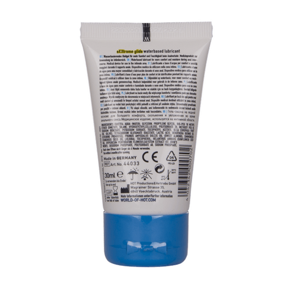 Exxtreme Glide - Waterbased Lube met comfort Olie - 1 fl oz / 30 ml - Afbeelding 2