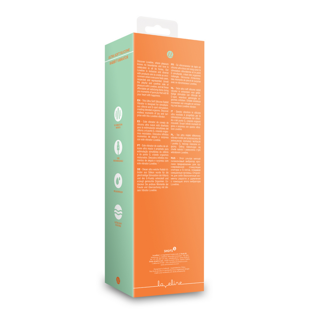 Ultra Zachte Silicone Rabbit Vibrator - Afbeelding 3