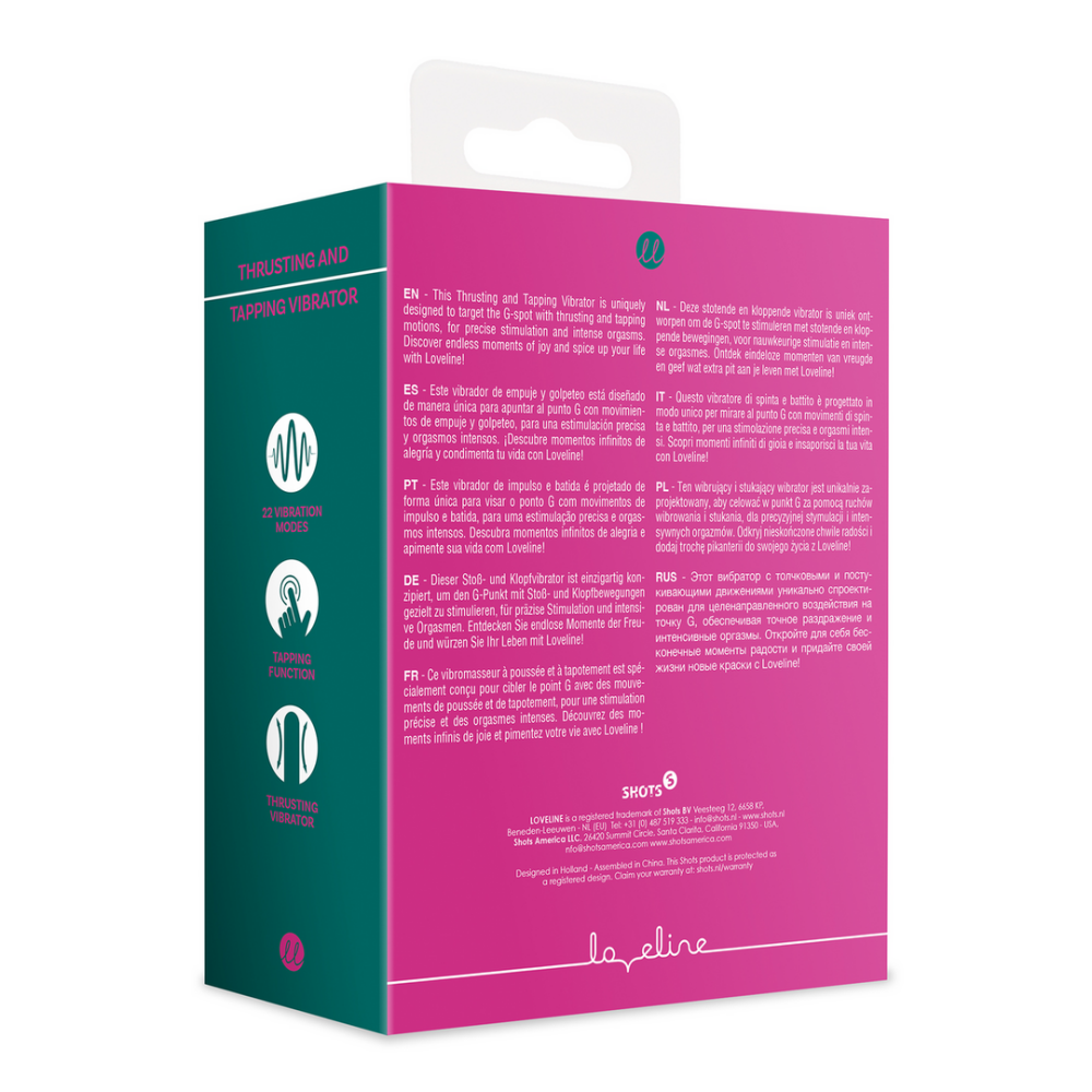 Stotende en kloppende vibrator - Afbeelding 3