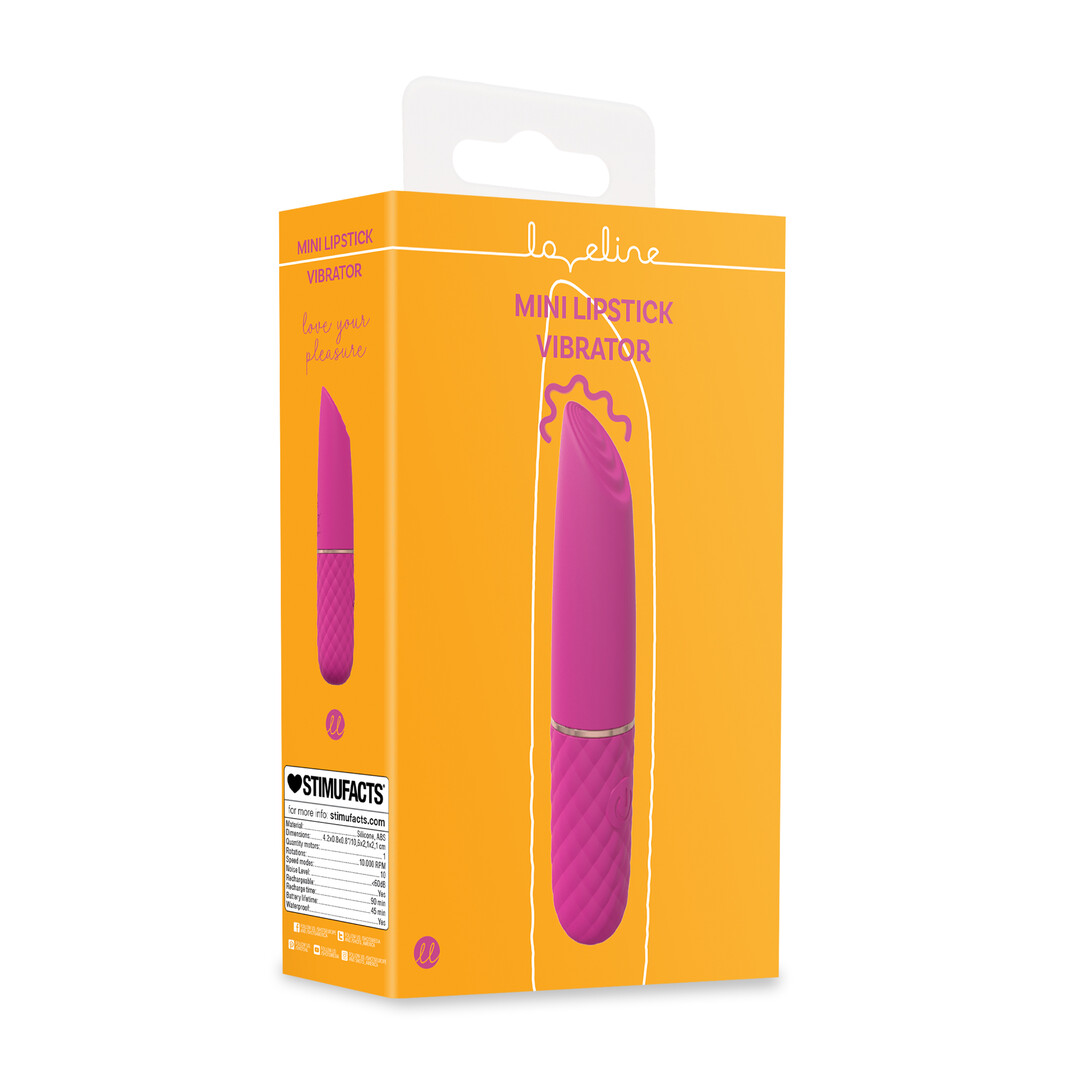 Mini Lipstick Vibrator - Roze - Afbeelding 2