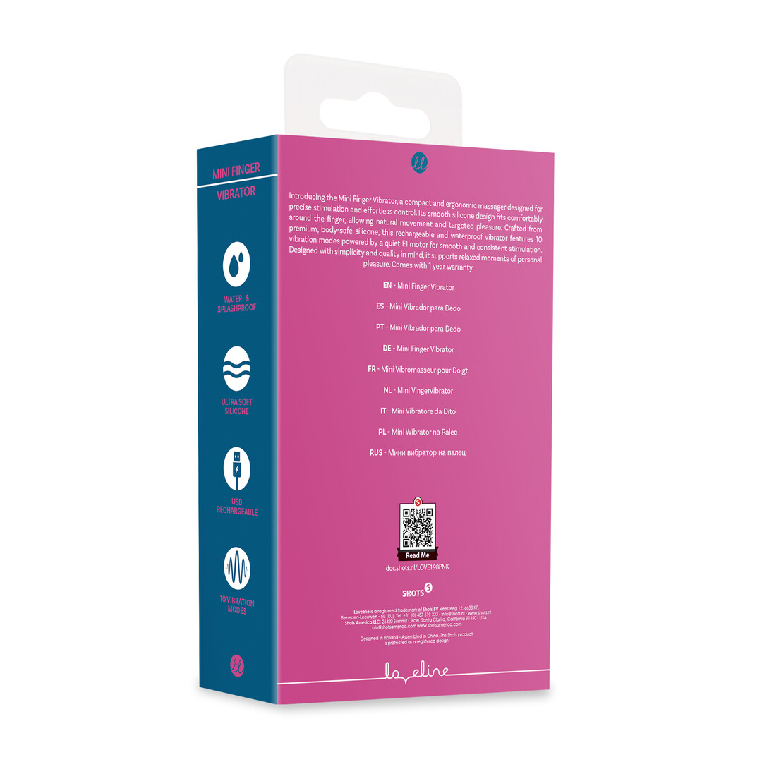 Mini Vinger Vibrator - Roze - Afbeelding 3