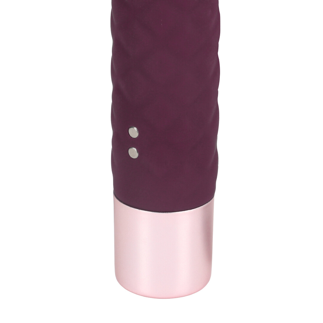 Mini Konijnen Vibrator - Bordeauxtint - Afbeelding 5