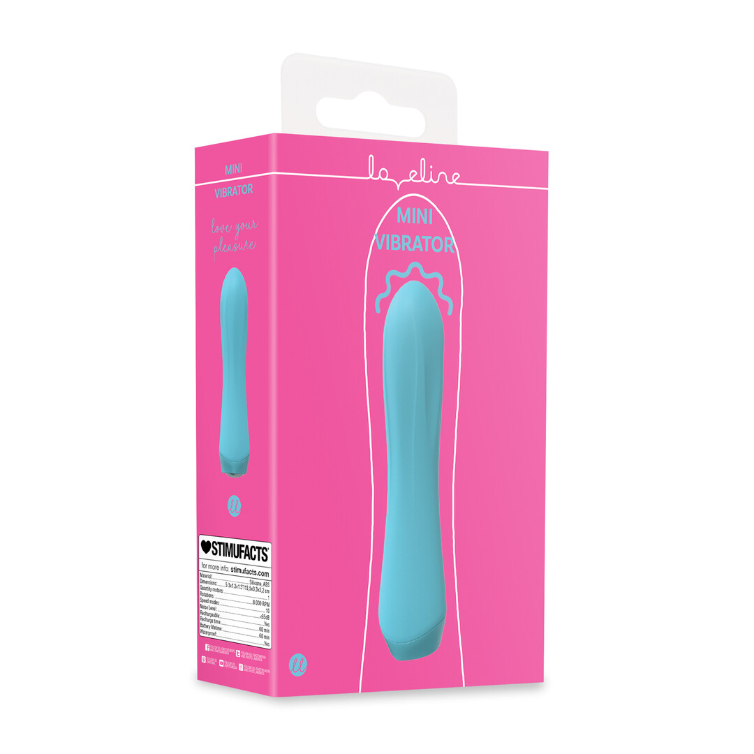 Mini Vibrator - Blauw - Afbeelding 2