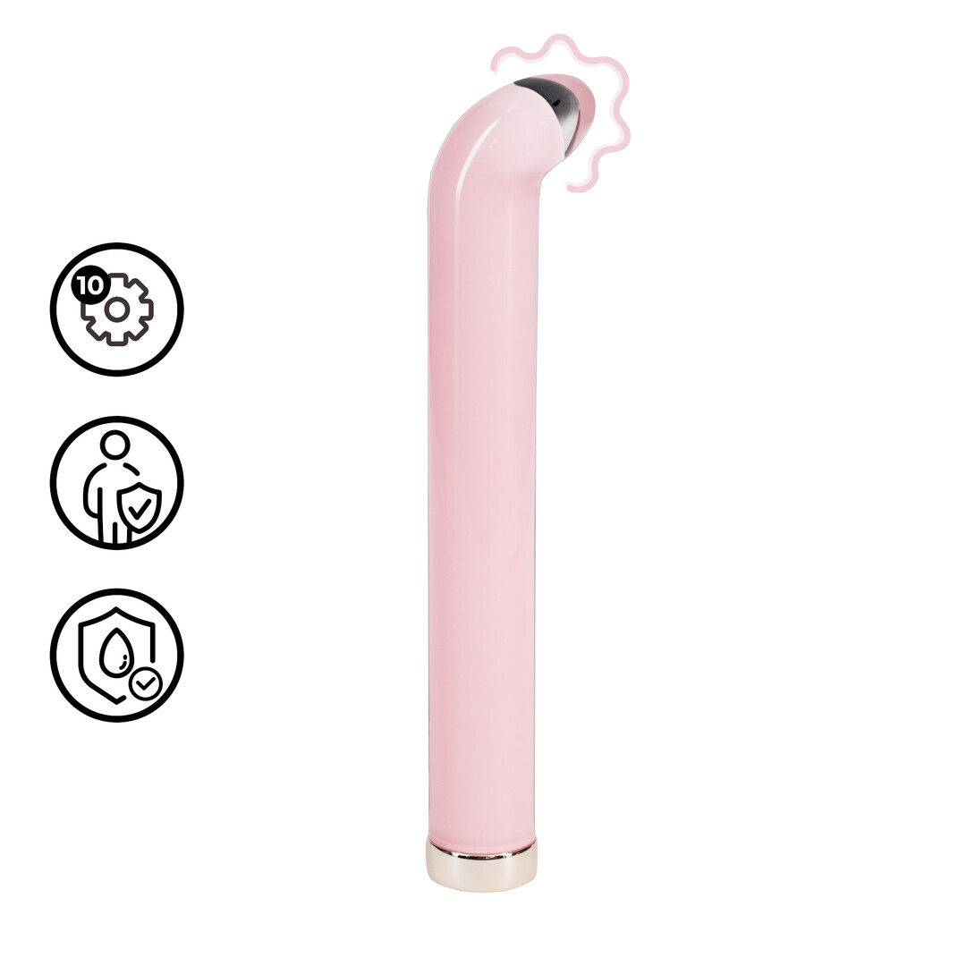 Glazen G-Spot Vibe - Roze