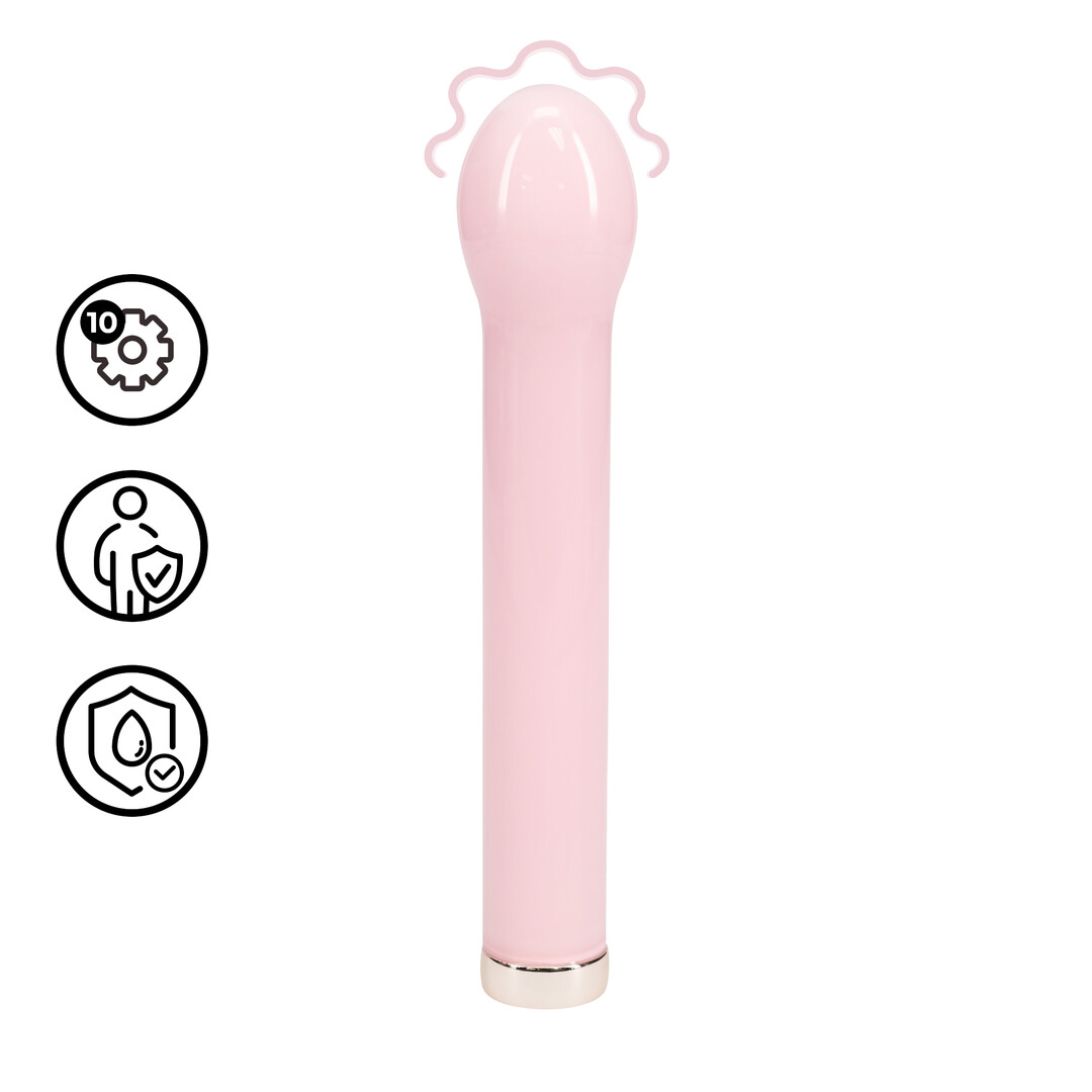Glazen Gloeilampvormige Vibe - Roze