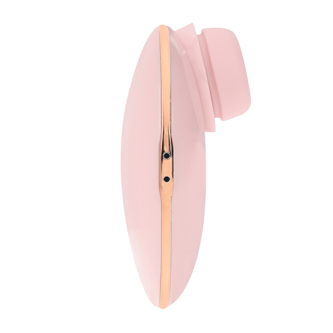 Dreamsicle - Compact AirTap Vibrator met Twee Hoofdaccessoires - Roze - Afbeelding 4