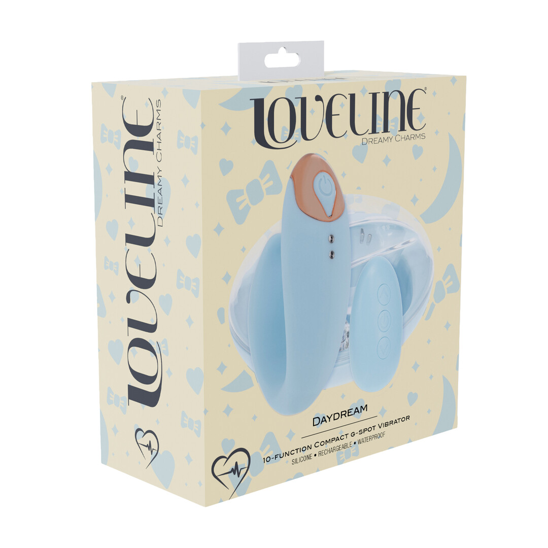Daydream - Compact G-Spot Vibrator met Afstandsbediening - Blauw - Afbeelding 2