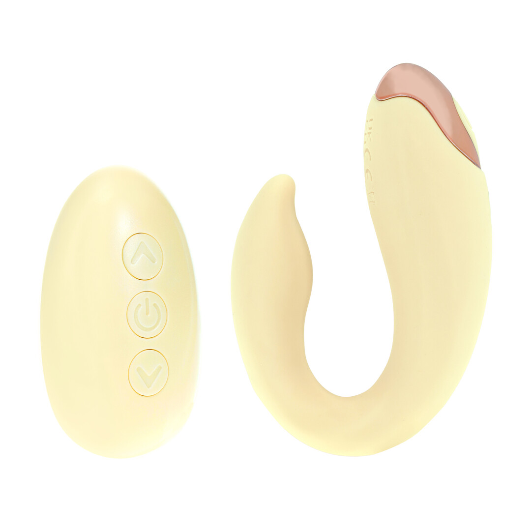 Daydream - Compact G-Spot Vibrator met Afstandsbediening - Geel - Afbeelding 5