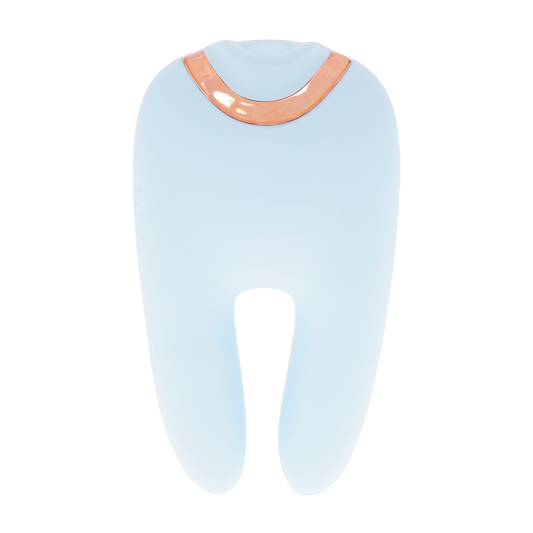Bonnie - Dubbelzijdige Tapping Vibrator - Blauw - Afbeelding 3
