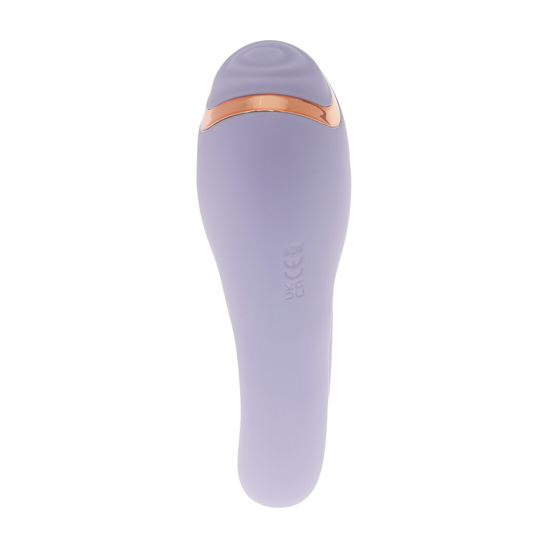 Bonnie - Dubbelzijdige Tapping Vibrator - Lavendel - Afbeelding 3