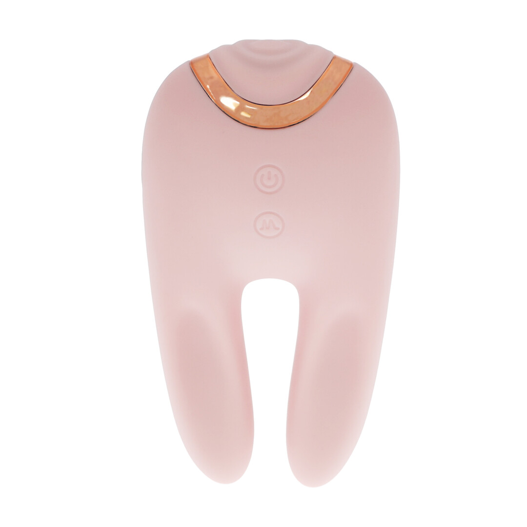 Bonnie - Dubbelzijdige Tapping Vibrator - Roze - Afbeelding 3