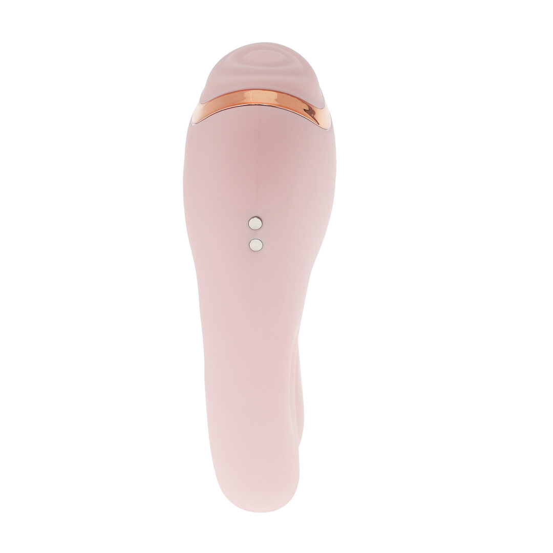 Bonnie - Dubbelzijdige Tapping Vibrator - Roze - Afbeelding 4