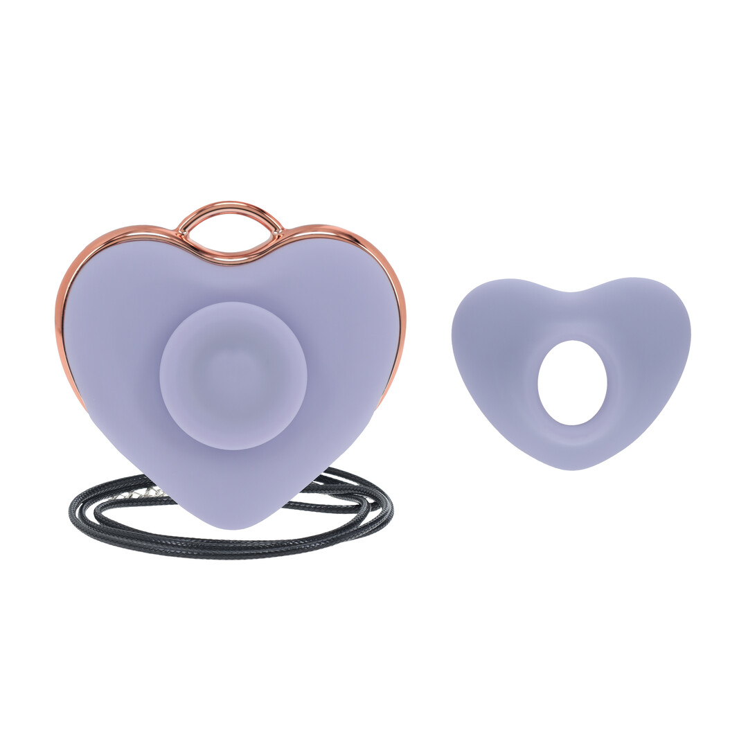 Luvie - Hartvormige AirTap Vibrator - Lavendel - Afbeelding 4