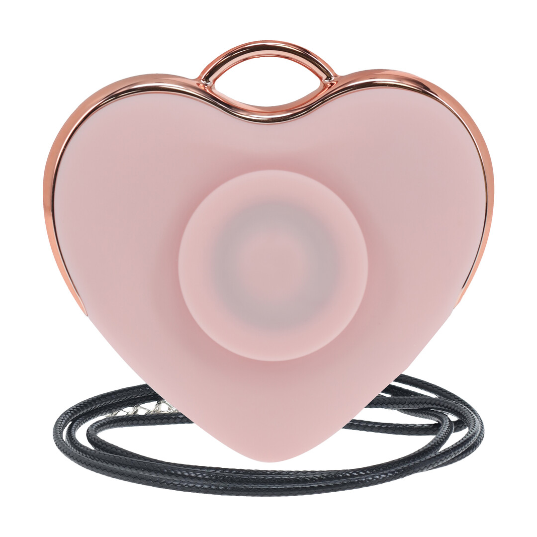 Luvie - Hartvormige AirTap Vibrator - Roze - Afbeelding 5