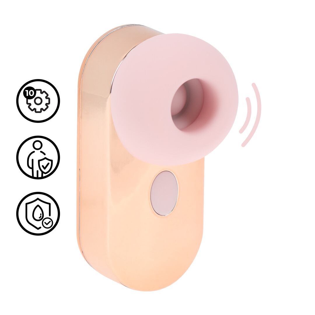 Budsie - Oordopvormige AirTap Vibrator - Roze