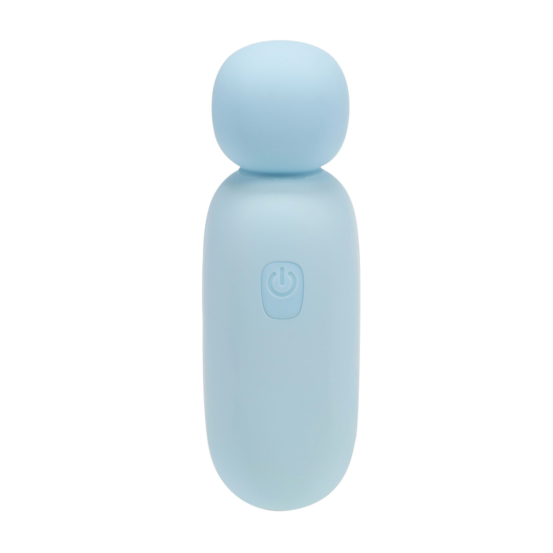 Mochi - Mini Chunky Wand Vibrator - Blauw - Afbeelding 4