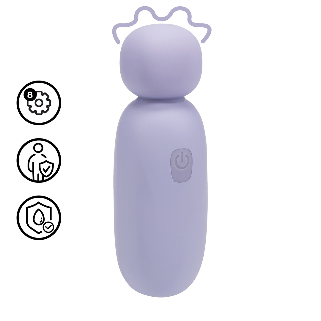Mochi - Mini Chunky Wand Vibrator - Lavendel