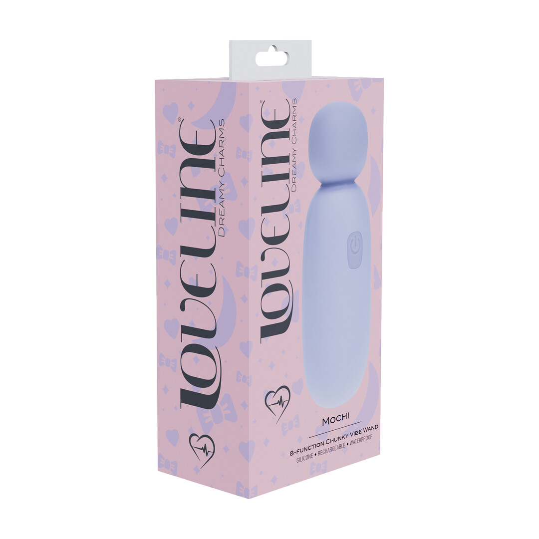 Mochi - Mini Chunky Wand Vibrator - Lavendel - Afbeelding 2