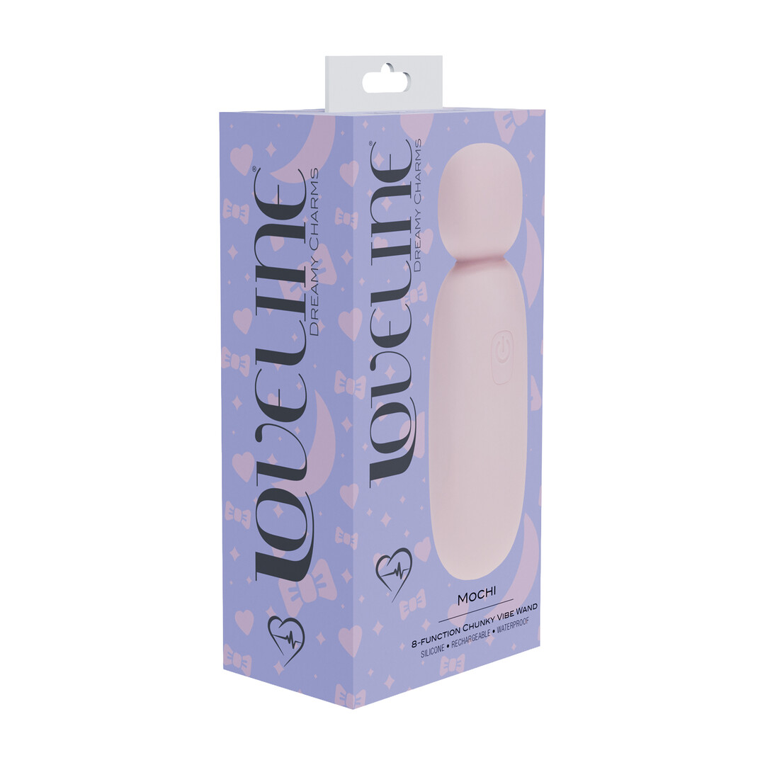 Mochi - Mini Chunky Wand Vibrator - Roze - Afbeelding 2