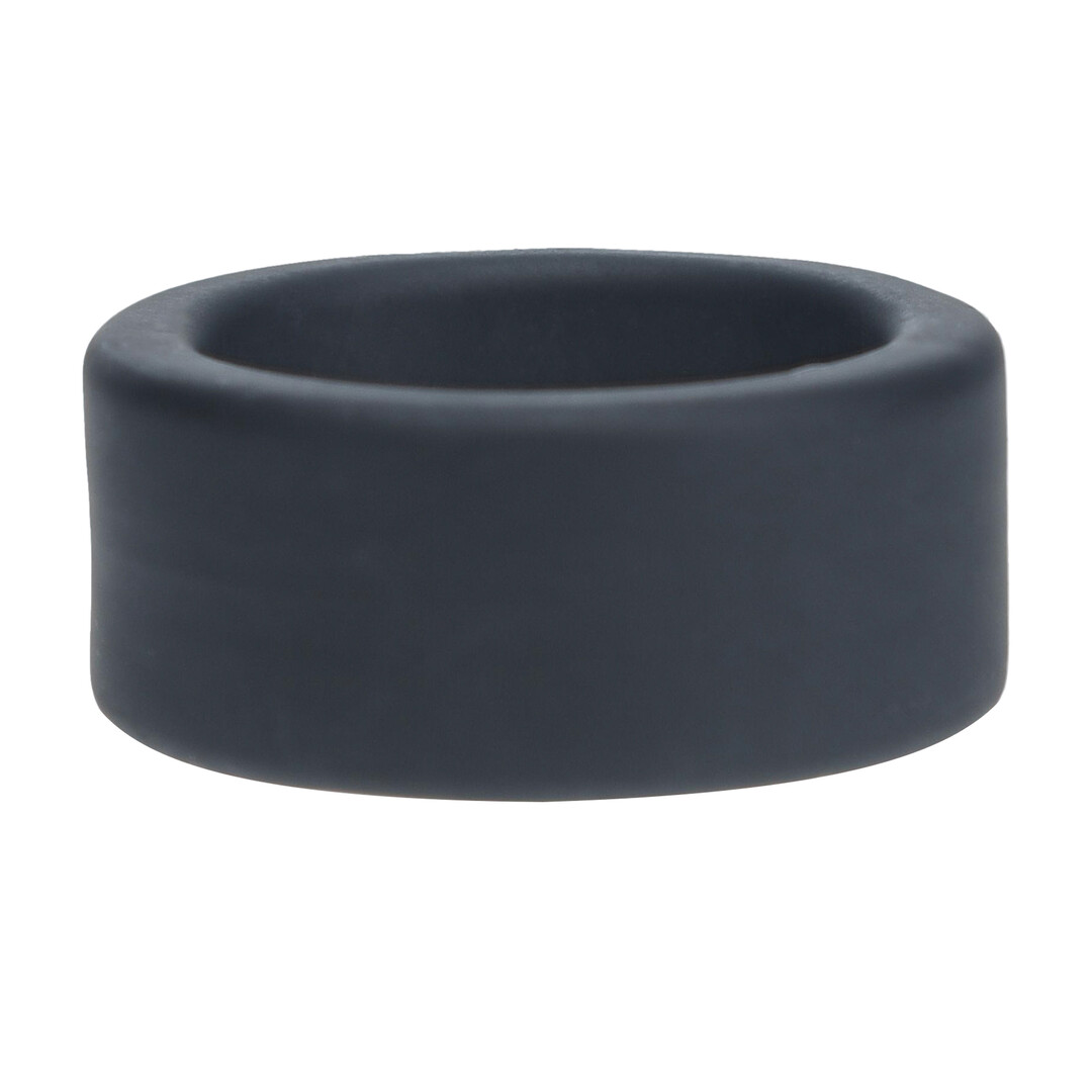 Vloeibare Silicoen Balriem - S - 34mm - Zwart - Afbeelding 4