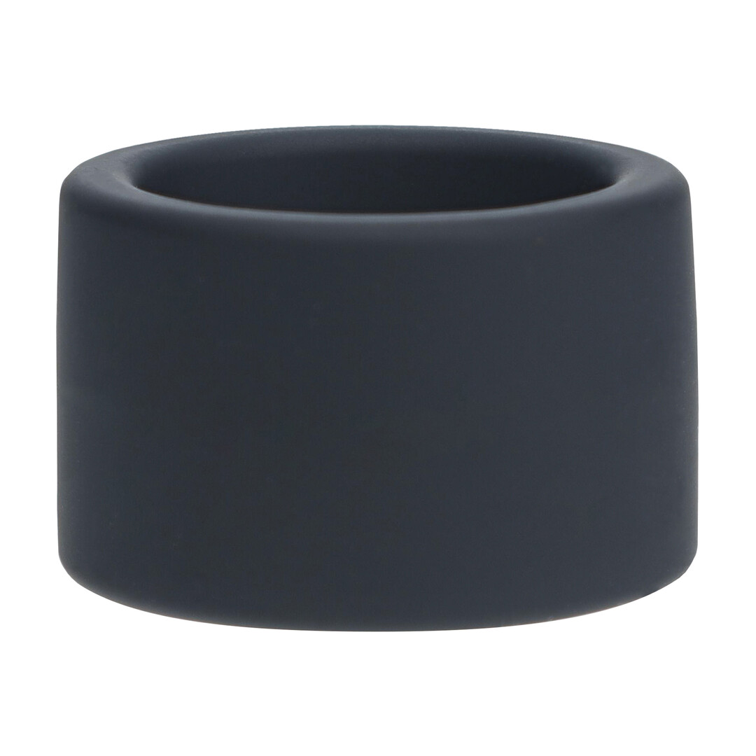 Vloeibare Silicoen Balriem - M - 34mm - Zwart - Afbeelding 4