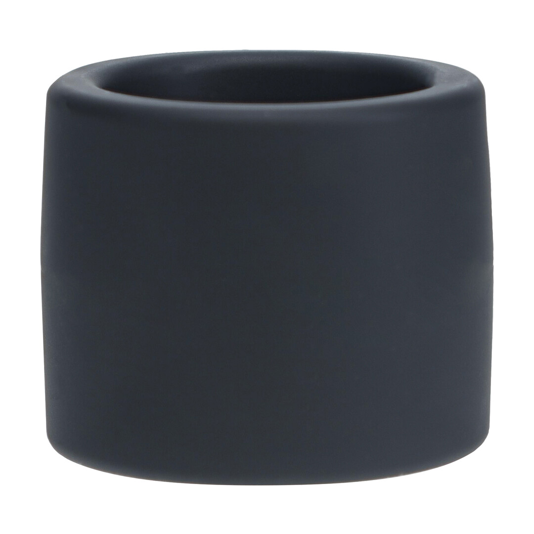 Vloeibare Siliconen Balriem - L - 34mm - Zwart - Afbeelding 4