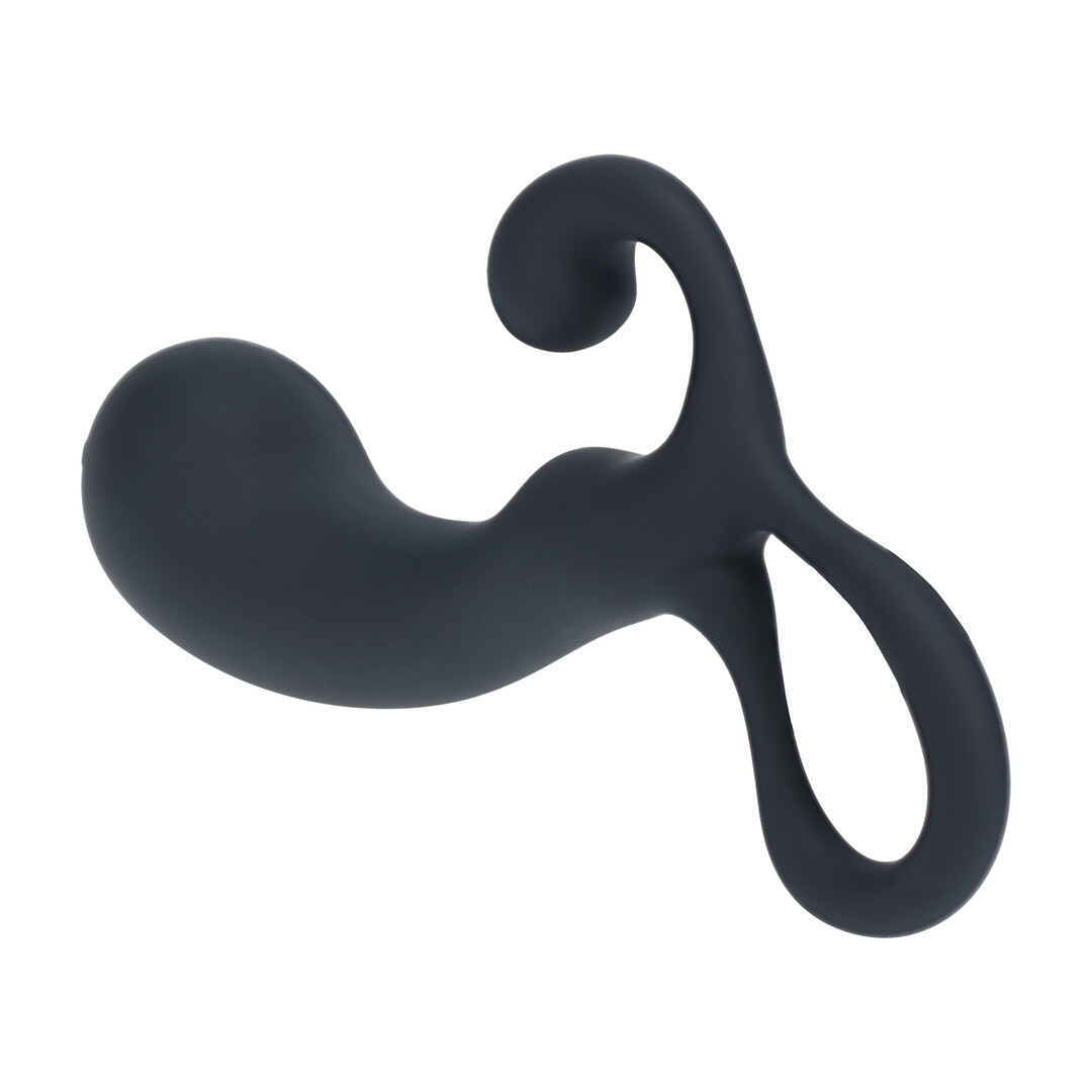 Lamp met Lussen Silicoon Prostaat Massager - M - Zwart - Afbeelding 4