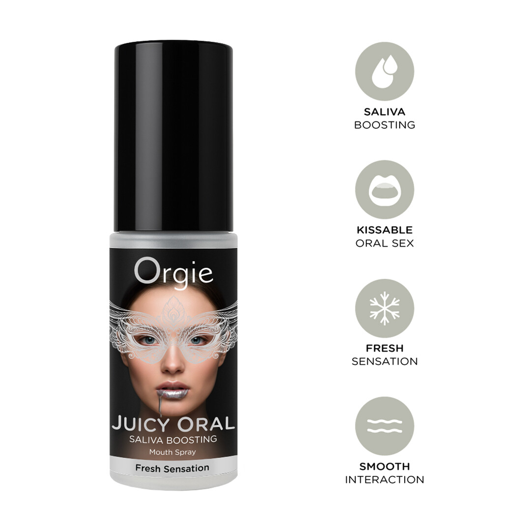 Juicy Oral - Speekselversterkende Mondspray - 0,5 fl oz / 15 ml - Afbeelding 4
