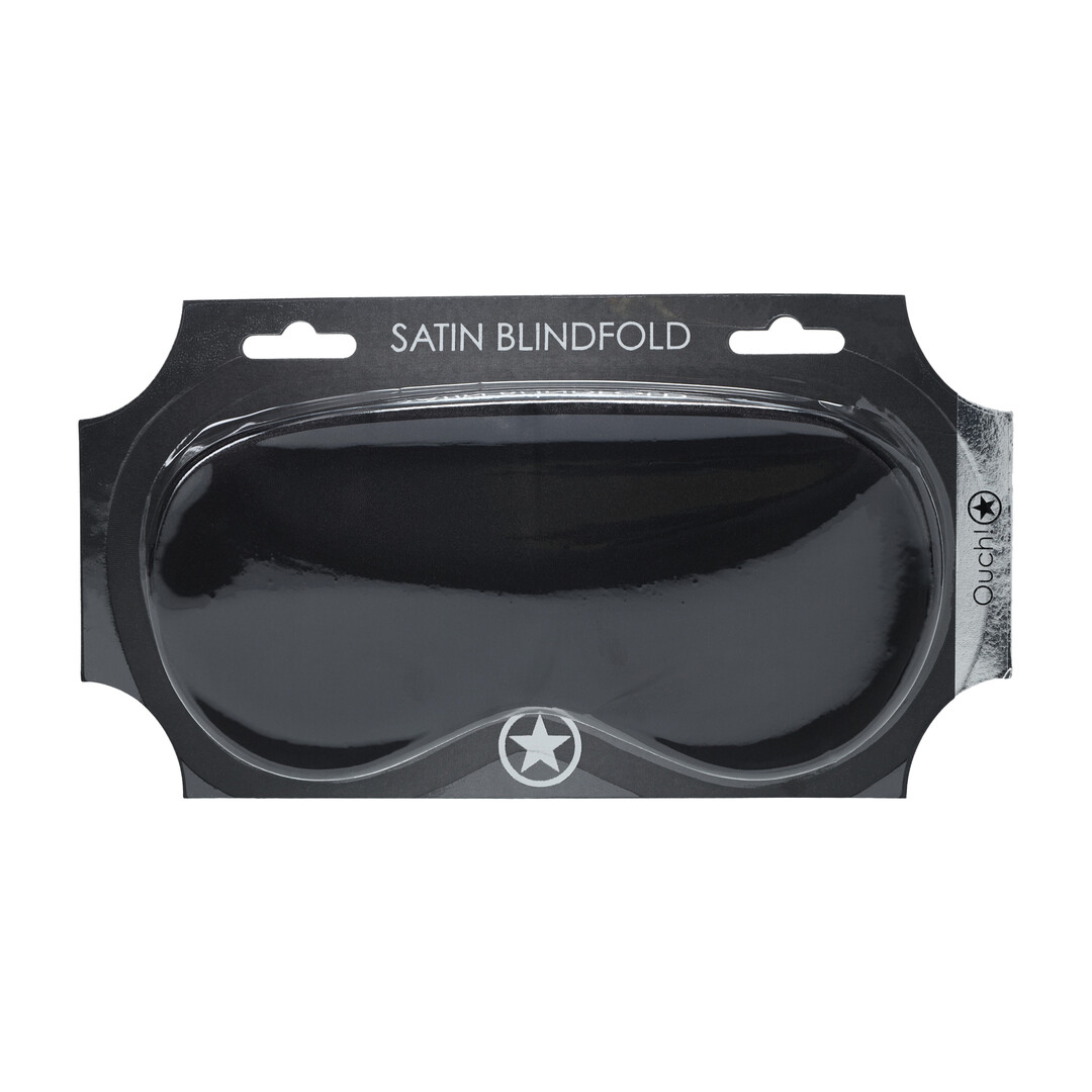 Satin Mask - Zwart - Afbeelding 2