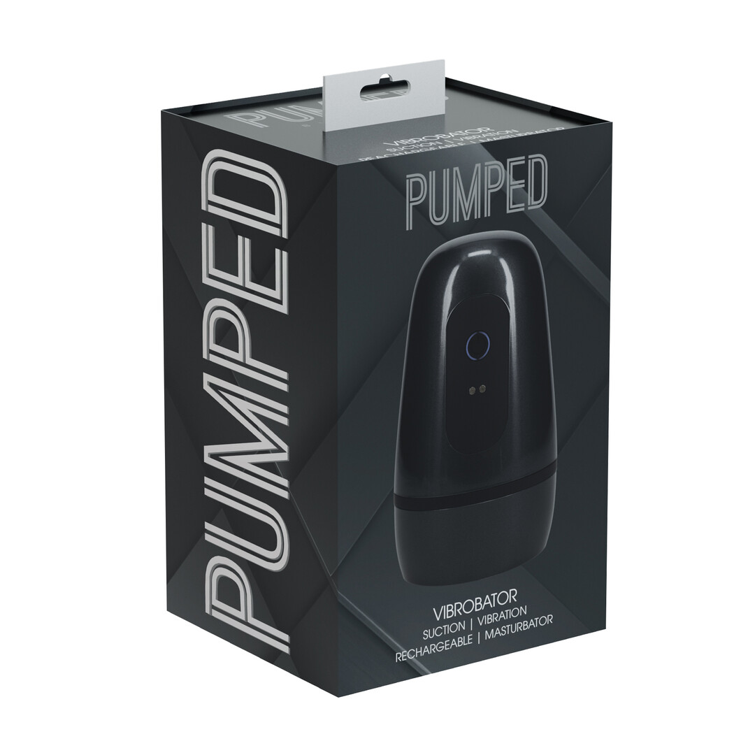 Pulsar - Negative Pressure Suction and Vibration Masturbator Pump - Gun Metal - Afbeelding 2