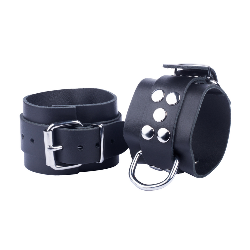 Ultra Leather Handboeien - Zwart