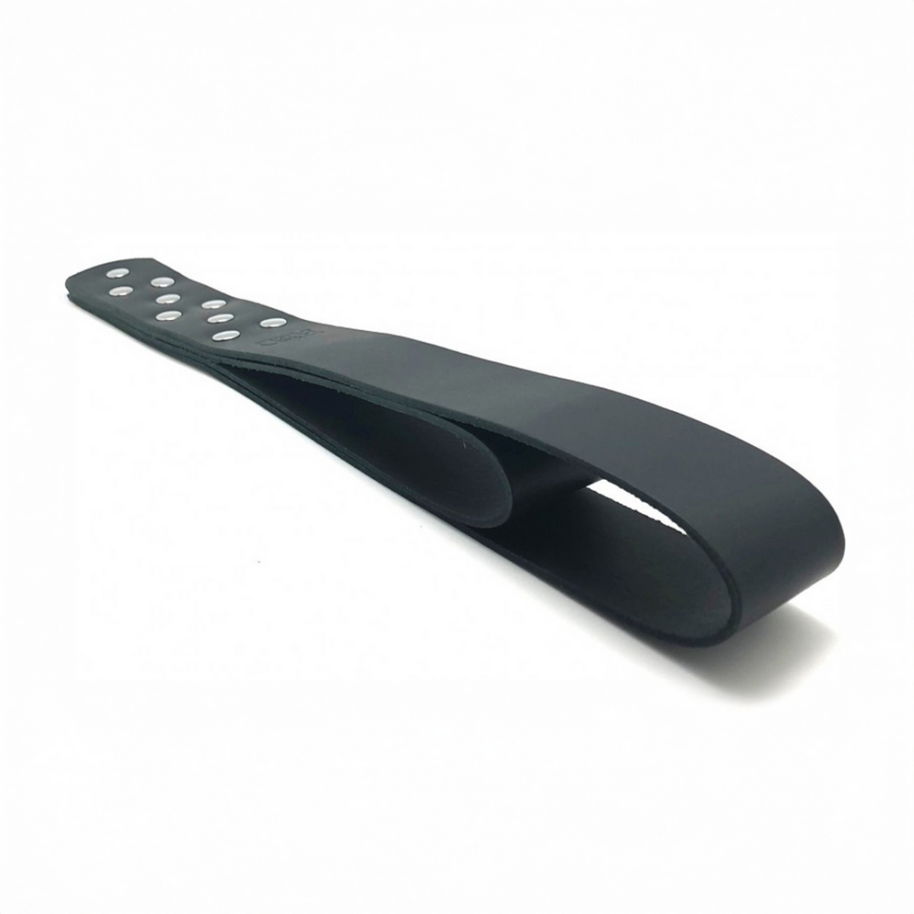 Leren Dubbele Peddel - 44,5 cm - Zwart - Afbeelding 4