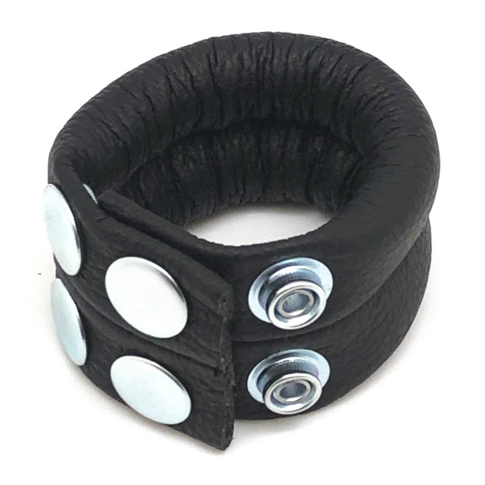 Verstelbare Leren Ballstretcher 140 gr - Zwart - Afbeelding 2