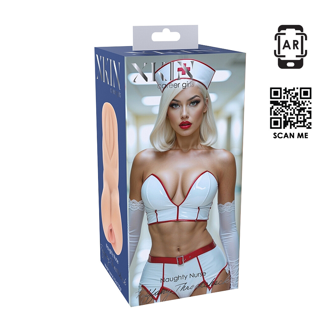 Carreer Girls - Ondeugende Verpleegster Tiffany Throatcheck - TPE Kleine Masturbator - 130g - Vlees - Afbeelding 2
